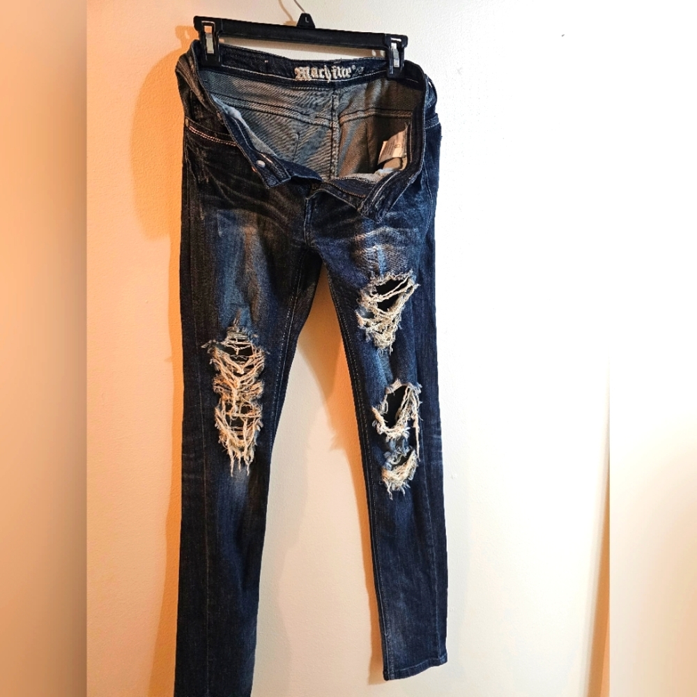 Machine Jeans Dark Wash Juniors Size 9